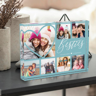 Besties Script 7 Foto Collage Hart Beste Vrienden