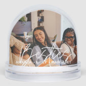 Besties Simple Script moderne Deux photos (Avant)