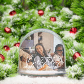 Besties Simple Script moderne Deux photos (Noël)