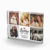 Besties voor Life Script Best Friends Fotocollage Fotoblokken (Rechts)