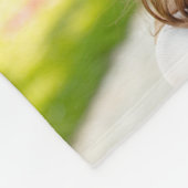 Besties voor ooit BFF Modern Script Photo Collage Fleece Deken (Hoek)