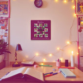 Besties Vriendschap Fotocollage Klok