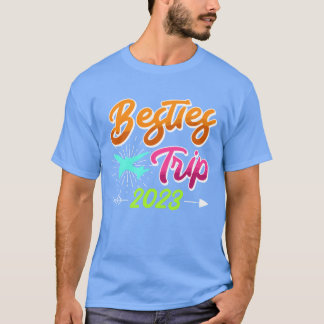 Bestiesrip 2023 Vakantie Vrienden Spring Break cad T-shirt
