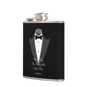 BESTMAN Cadeau Gepersonaliseerde Fles Vader Bruid Heupfles (Links)