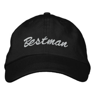 Bestman geborduurd Pet