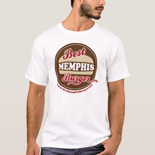BestMemphisBurger.com-T-shirt T-shirt (Voorkant)