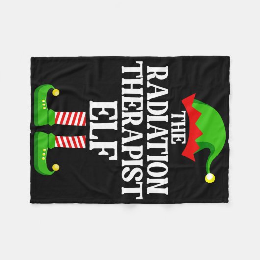 Bestralingstherapeut Elf Family Matching Group CHR Fleece Deken (Voorkant (Horizontaal))