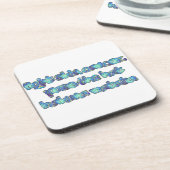 Bestrijd huidkanker, passeer het Pet, Hakuna Matat Onderzetter (Linkerzijde)