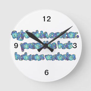 Bestrijd huidkanker, passeer het Pet, Hakuna Matat Ronde Klok