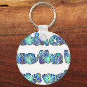 Bestrijd huidkanker, passeer het Pet, Hakuna Matat Sleutelhanger (Voorkant)