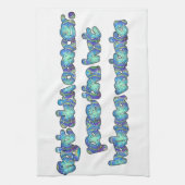 Bestrijd huidkanker, passeer het Pet, Hakuna Matat Theedoek (Verticaal)