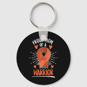 Bestrijd leukemie ontwerp voor een moeder van een  sleutelhanger