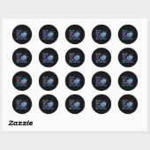 Bestrijd zelfmoordpreventie You _3 Ronde Sticker (Vel)