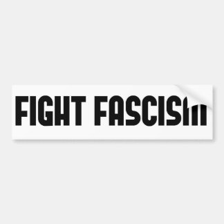 Bestrijding fascisme bumpersticker
