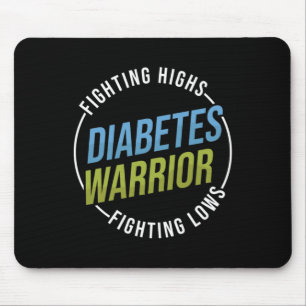 Bestrijding High Support Type 1 Diabetes Warrior A Muismat