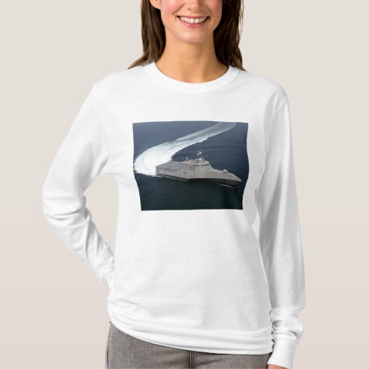 Bestrijding van de onafhankelijkheid van het schip t-shirt (Voorkant)