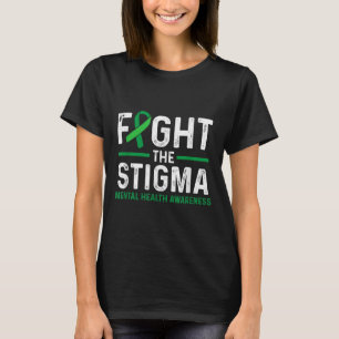 Bestrijding van de Stigma Mental Health Awareness  T-shirt