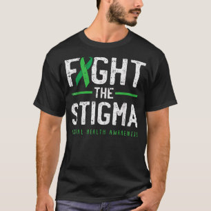 Bestrijding van de Stigma Mental Health Awareness T-shirt