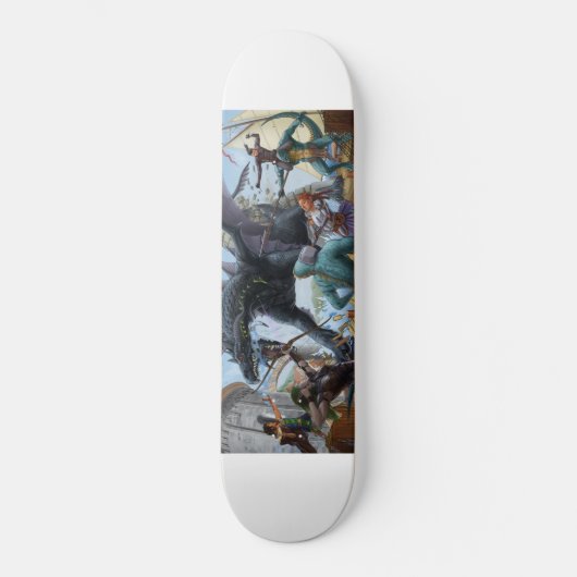 Bestrijding van het zwarte drakenskateboard skateboard (Voorkant)