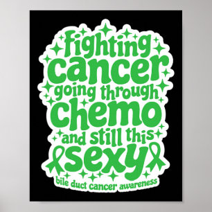 Bestrijding van kanker Chemo Still Y galweg kanker Poster