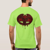 BESTRIJDING VAN MIDDELGROOT BADGE T-SHIRT (Achterkant)