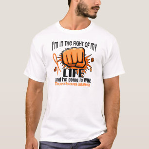 Bestrijding van mijn leven 2 multiple sclerose t-shirt