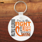 Bestrijding van mijn leven multiple sclerose sleutelhanger (Voorkant)