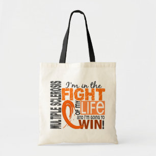Bestrijding van mijn leven multiple sclerose tote bag