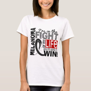 Bestrijding van mijn levensmelanoom t-shirt