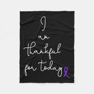 Bestrijding van pancreaskanker Product Gift Byttle Fleece Deken