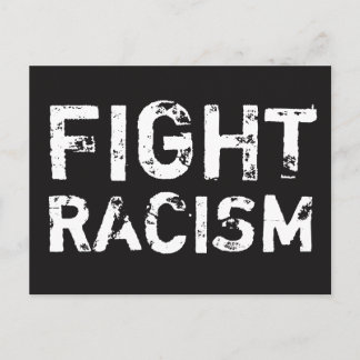 BESTRIJDING VAN RACISM Social Justice Briefkaart