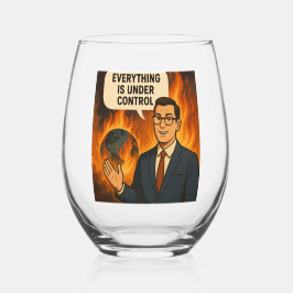 Bestrijding van Stemless Wine Glass Wijnglas Zonder Voet