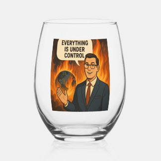 Bestrijding van Stemless Wine Glass Wijnglas Zonder Voet