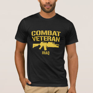 BESTRIJDING VAN VETERAN-IRAK T-SHIRT