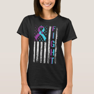 Bestrijding van zelfmoordpreventie Bewustzijn Amer T-shirt