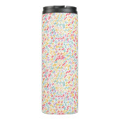 Bestrooiingspatroon van zoet Snoep Thermosbeker (Achterkant)