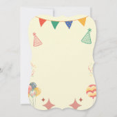 BESTSELLER! Aangepaste uitnodiging  (Achterkant)