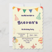 BESTSELLER! Aangepaste uitnodiging (Voorkant)