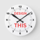 BESTSELLER ! Horloge murale, 🕗 acrylique ronde de (Recto)