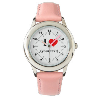 BESTSELLER! Kind I❤️ RVS Roze Harten Horloge