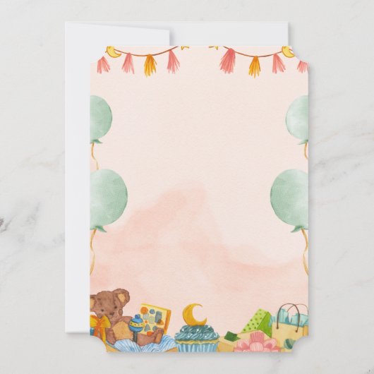 BESTSLELER ! Invitation baby shower (Dos)