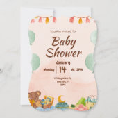 BESTSLELER ! Invitation baby shower (Devant)