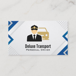Bestuurder Chauffeur Transport Visitekaartje