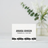 Bestuurder Visitekaartje (Staand voorkant)