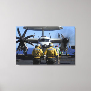Bestuurders van stuurhut canvas afdruk