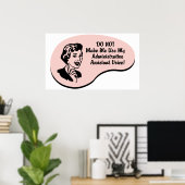 Bestuursassistent Poster (Thuiskantoor)