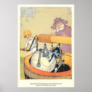 Besty Bobbin en The Shaggy Man rescue Tik-Tok Poster