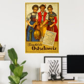 Besuchet die Ostschweiz, Vintage Travel Poster (Thuiskantoor)