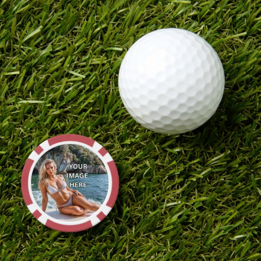 BET ! Ajouter du texte ou une image Jetons de pok (Marqueur de balle de golf)