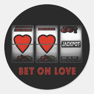 Bet on Love Sticker